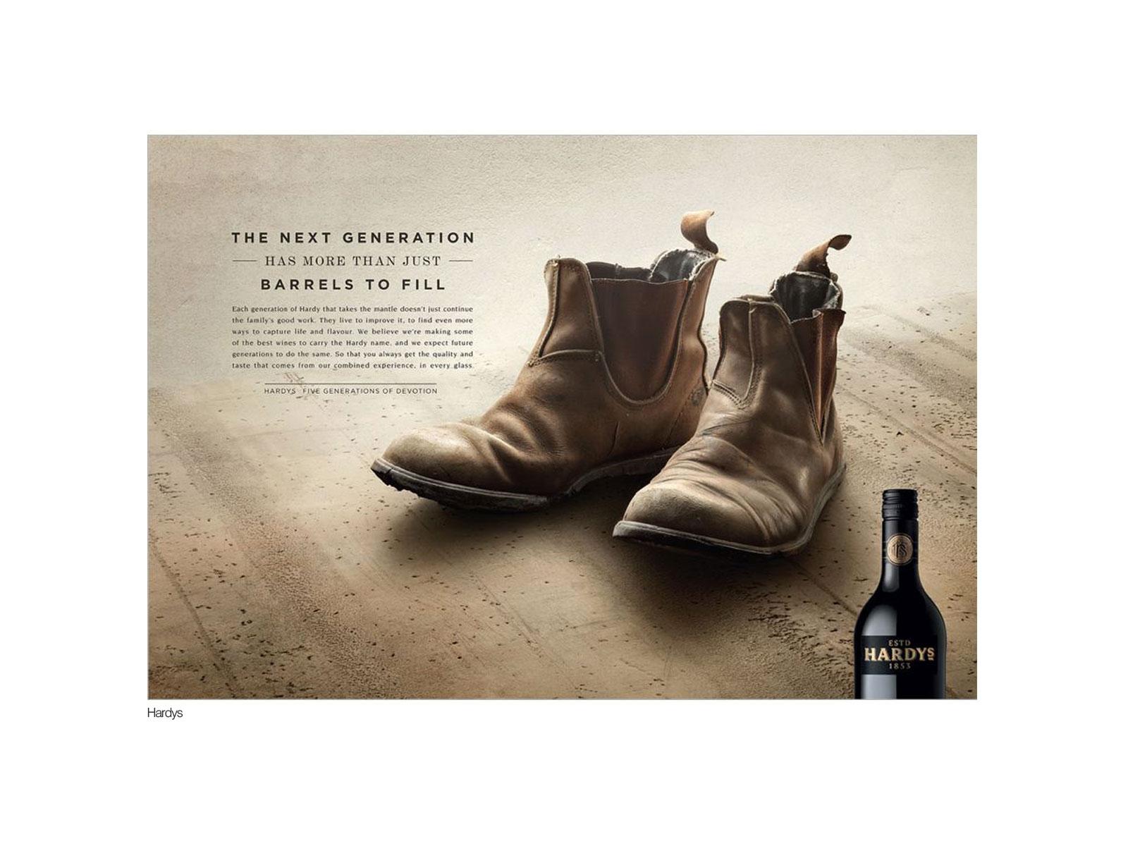 Hardys Advert Boots